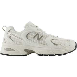 New Balance Mænd 530 i Hvid/Brun Synthetic, Størrelse 40.5