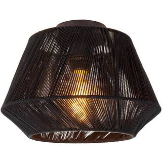 Jessica loftlampe, sort, Ø 30 cm, bomuld