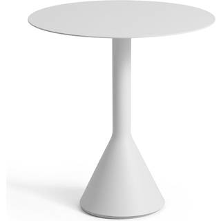 HAY Palissade Cone rundt cafébord Sky grey, Ø70 cm