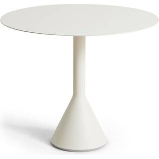 Hay - Palissade Cone Table - Cream white - Hvid ø90 cm