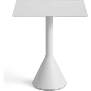 HAY Palissade Cone kvadratisk cafébord 65x65 cm Sky grey