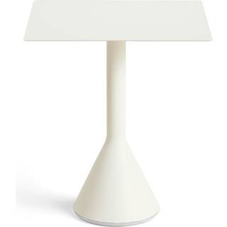 HAY Palissade Cone Table Square Havebord Cream White