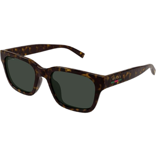 Gucci Mand GG1857SK 002 Solbriller Injiceret Havana Grøn Firkantet