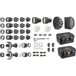 GODOX KNOWLED MS60BI BI-COLOR LED 4 LIGHT KIT