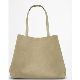 Marc O'Polo Pija Shopper taske grå grøn