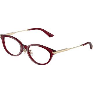 Jimmy Choo Kvinde JC3029D 5062 Optiske stel Acetat Rød Transparent Rund Normal