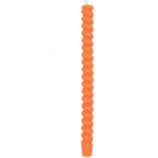 Spiral Kerze 2,4x28cm - Neon Orange