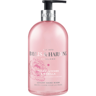 Baylis & Harding Peony, Lychee & Vanilla Håndsæbe med fugtgivende virkning 500 ml - 500 ml