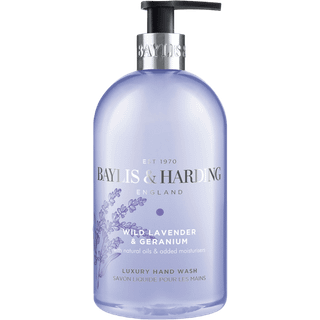 Baylis & Harding Wild Lavender & Geranium Håndsæbe med fugtgivende virkning 500 ml - 500 ml