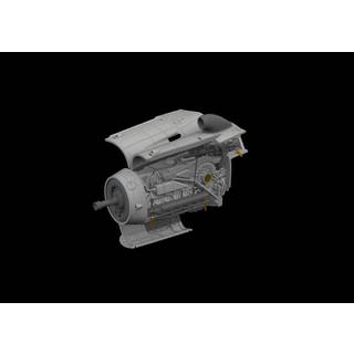 Bf 109G-10 Mtt Regensburg engine PRINT EDUARD