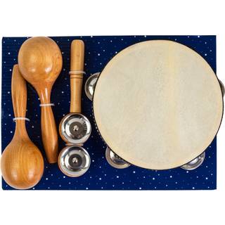 Børne Træ Percussion Gaveboks m. 3 dele