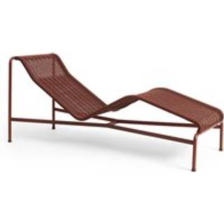 HAY - Palissade cord chaiselong stol - Iron Red - Solstolar - Ronan & Erwan Bouroullec - Metal