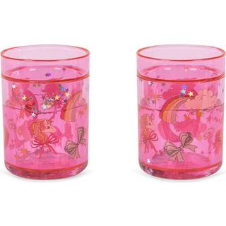 Konges Sløjd Konges Sløjd Pink Glitter Cups 2 Pack