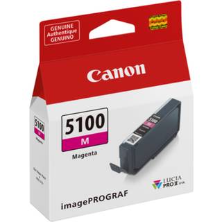 Canon PFI-5100 Ægte Magenta Ink Tank kompatibel med ImagePrograf Pro-310-printere
