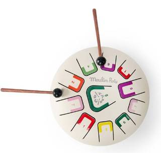 Sansetromme hvid 20 cm | Blid lyd Første instrument +3 år
