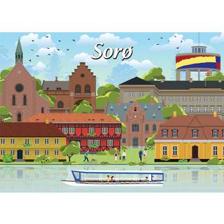 Danske byer: Sorø, 1000 brikker