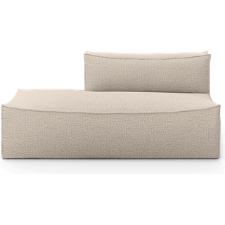 Catena Sofa Open End Left L300 Wool Bouclé - Natural