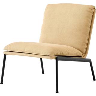 &Tradition Muno Ln18 Loungestol Warm Black / Clay 0007 - Lænestole Hør Beige - 139906A235A006A108