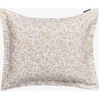 Lexington Flowers Pudebetræk 65x65 Cm Beige - Pudebetræk Bomuld Hvid - 12510000-1620-P70