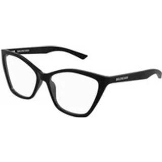Balenciaga BB0405O 001 57 Briller Kvinder Black - Black - 57mm