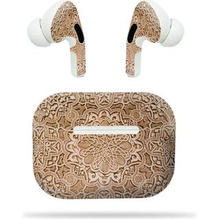 Mightyskins kompatible med Apple AirPods Pro - udskåret | Beskyttende holdbar og unik vinylmærkatindpakningsdæksel | Let at anvende Fjern og skif