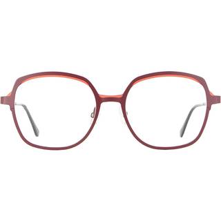 VANNI V4254 C38 51 Briller Kvinder Burgunder - Matte Burgundy Top Orange Laminate - 51mm