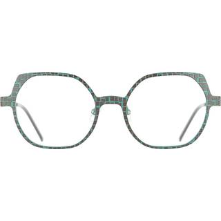 VANNI V4424 C46 51 Briller Mænd Grøn - Pattern Green Black - 51mm