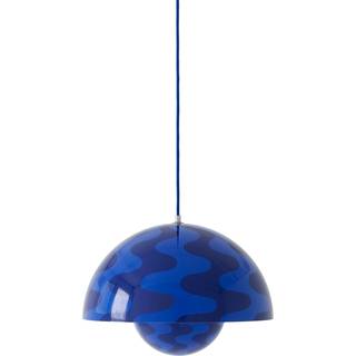 &Tradition Flowerpot VP7 Pendel Cobalt Blue/Twilight Blue Pattern