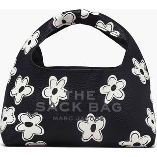 The Daisy Mini Sack Taske, Black/White