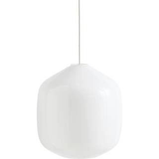 HAY Aspekt Buoy Glass Pendant Pendel Ø300 White & Clay White