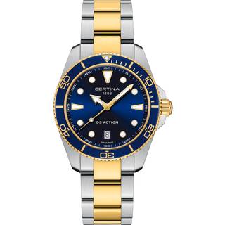 Certina C048.410.22.041.00 Armbanduhr Quarz DS Action Bicolor/Blau 30 bar