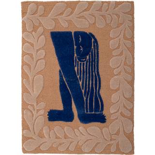 Bloomingville Atle Vægdekoration Brun Uld