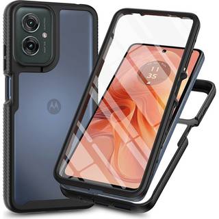 Til Motorola Moto G55 Case PC+TPU Støddæmpende Mobiltelefon Bagside