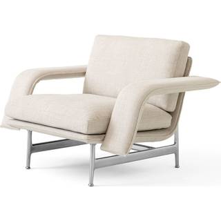 &Tradition Meantime AV29 Lænestol Sofa Poleret Aluminium/Ecriture 0210