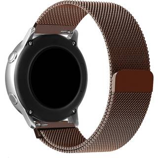 20 mm metalb?nd kompatibelt til Samsung Galaxy Watch 42mm/aktiv 2 40 mm 44mm/Samsung Galaxy Watch 3 41mm/Gear Sport/Garmin Vivoactive 3 Rustfrit