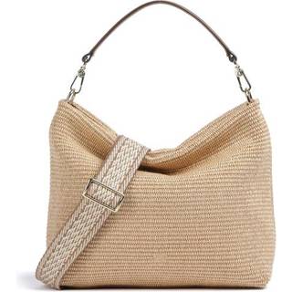 Abro Raffia Kaia Hobo bag natur