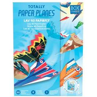 BOX CANDIY Paper Airplanes Art - Totally Paper Planes - 1 stk