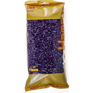 Hama Midi, perler, 6.000 stk., aubergine (108) [Levering: 1-2 dage]