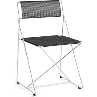 Hay - X-Line Chair - Havestol - Hot galvanised base - Black
