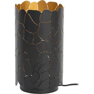 Bordlampe Aralena Lindby, dæmpbar, Sort, Stue/spisestue, Metal, Moderne