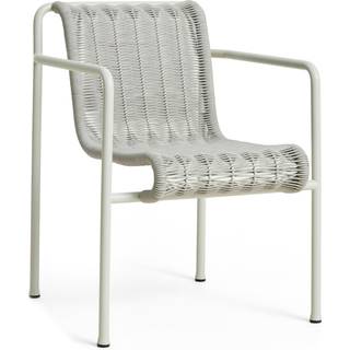 HAY Palissade Cord Dining Armchair Sky Grey