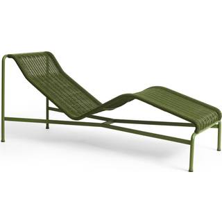 HAY - Palissade Chaise Lounge - Oliven - Solsängar - Ronan & Erwan Bouroullec - Metal