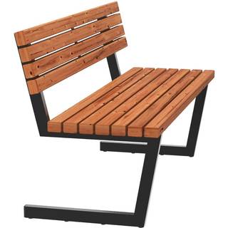 Plus Relax Bænk, 150 cm, Thermowood