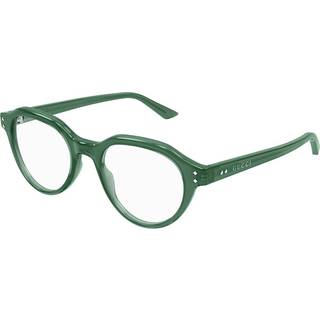 Gucci Mand Gucci GG1894O 004 Optiske stel Acetat Grøn Transparent Rund