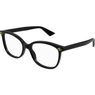 Gucci Kvinde GG1816O 005 Optiske stel Acetat Sort Transparent Firkantet
