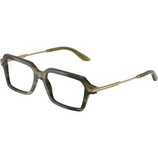 Dolce & Gabbana DG3401 3447 54 Briller Mænd Grøn - Striped Olive Green - 54mm