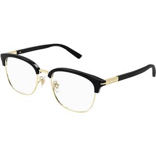 Gucci Mand Gucci GG1901OA 001 Optiske stel Acetat Sort Transparent Rund
