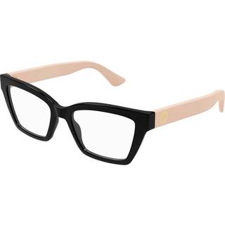 Gucci Kvinde GG1715O 006 Optiske stel Injiceret Sort Transparent Cat Eye