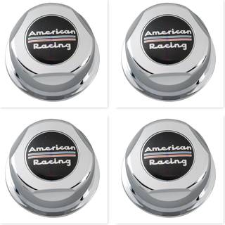 4 Pack American Racing 1307100 Chrome Wheel Center Cap