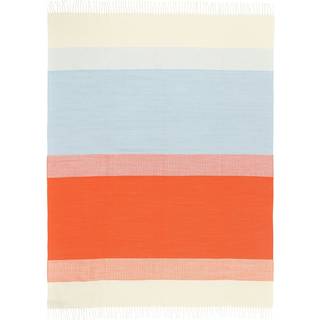 Marimekko Hennika tæppe 120x180 cm Orange-white-Light blue